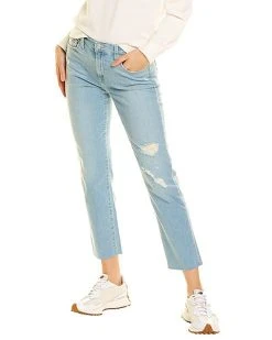 JOE'S Jeans Lara Evelyn Mid-Rise Straight Ankle Jean Women