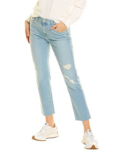 JOE'S Jeans Lara Evelyn Mid-Rise Straight Ankle Jean Women