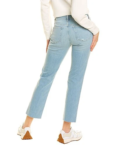 JOE'S Jeans Lara Evelyn Mid-Rise Straight Ankle Jean Women - Image 2