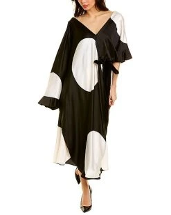 Valentino Asymmetrical Midi Dress Women