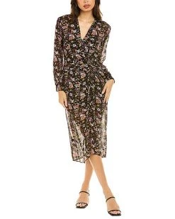 Rag & Bone Amber Floral Midi Dress Women