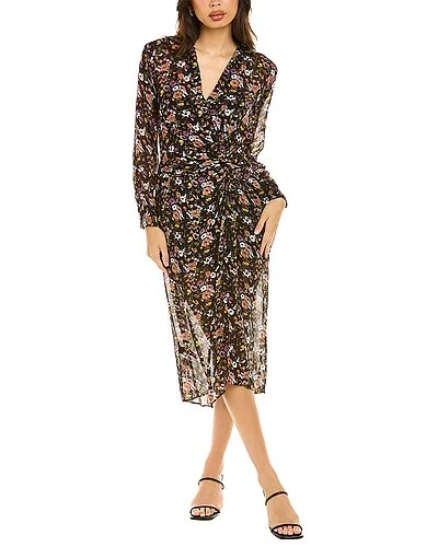 Rag & Bone Amber Floral Midi Dress Women