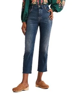 Boden Relaxed Straight Studded Jean Women