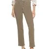 NYDJ The High Ripe Olive Straight Leg Jean Women