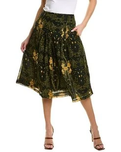 Samantha Sung Zelda Wool Skirt Women