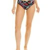 Tommy Bahama Midnight Orchid High-Waist Bottom Women