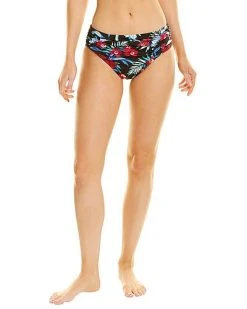 Tommy Bahama Midnight Orchid High-Waist Bottom Women