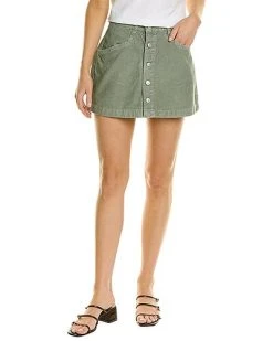 FREE PEOPLE Ray Cord Mini Skirt Women
