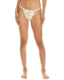 WeWoreWhat Ruched Bikini Bottom Women