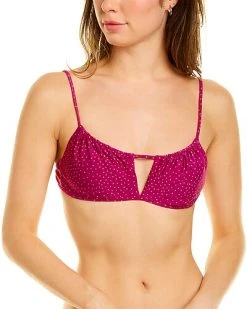 ViX Louise Nina Square Neck Bikini Top Women