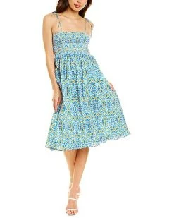 Celina Moon Sleeveless Midi Dress Women