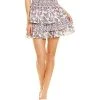 Celina Moon Tiered Mini Skirt Women