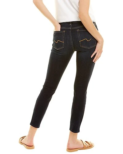 7 For All Mankind Gwenevere Carmelia Broken Twill Ankle Skinny Jean Women - Image 2