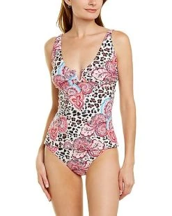 Nanette Lepore 2pc Violet Tankini Set Women