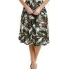 Samantha Sung Zelda Linen Skirt Women