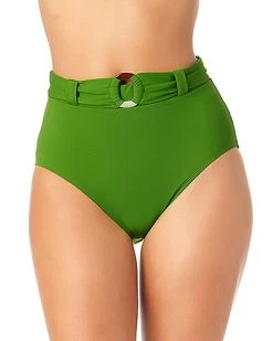 Anne Cole Soft Belted High Waist Bottom Women
