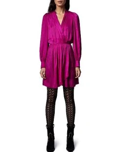 Zadig & Voltaire Remember Satin Dress Women