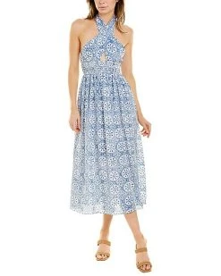 Ash & Eden Mira Halter Maxi Dress Women