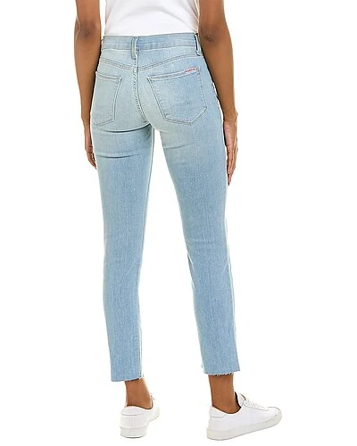 Hudson Jeans Talie Heather Mid-Rise Straight Ankle Jean Women - Image 2