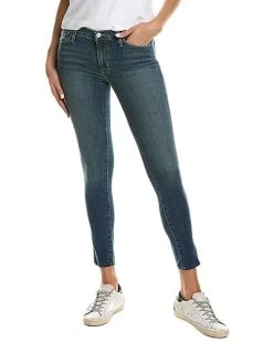 Hudson Jeans Krista Flora Low-Rise Super Skinny Ankle Jean Women