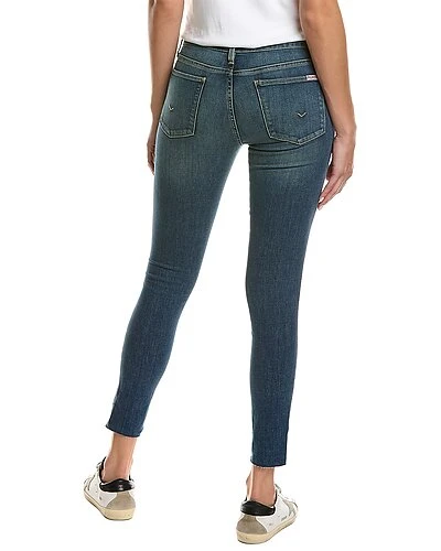 Hudson Jeans Krista Flora Low-Rise Super Skinny Ankle Jean Women - Image 2