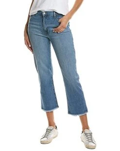 Hudson Jeans Oa Aimee High-Rise Straight Crop Jean Women