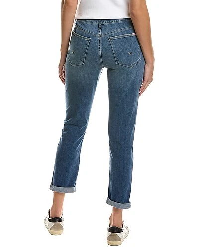 Hudson Jeans Talie Keeler Mid-Rise Slim Boyfriend Crop Jean Women - Image 2