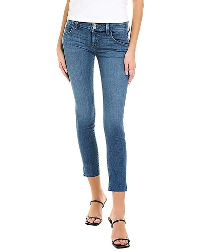 Hudson Jeans Collin Rosa Mid-Rise Skinny Ankle Jean Women