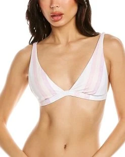 Splendid Heather Ombre Tall Triangle Bikini Top Women
