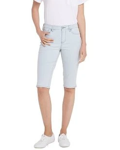 NYDJ Knee Riveted Slits Capri Women