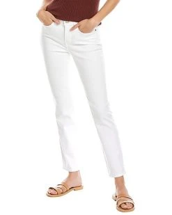 NYDJ Sheri Optic White Slim Straight Jean Women