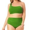 Anne Cole Symmetrical Ring Bandeau Top Women