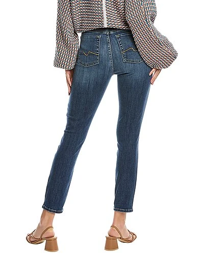 7 For All Mankind High Waist Gwenevere Skinny Ankle Jean Women - Image 2