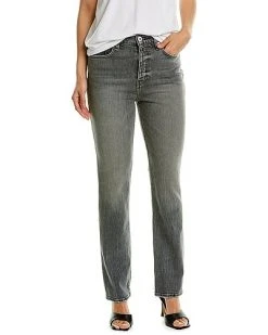 Hudson Jeans Olly Foggy Night High-Rise Straight Jean Women