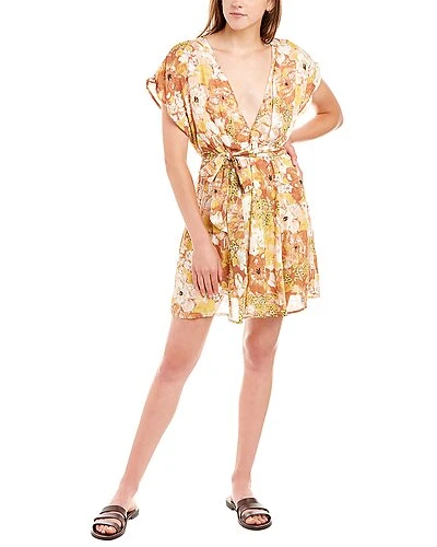 FREE PEOPLE Ddy Tie Mini Dress Women