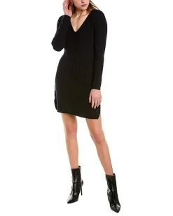 BCBGMAXAZRIA Wool-Blend Sweater Minidress Women