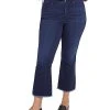 NYDJ Plus Fiona Slim Flare Court Ankle Cut Jean Women