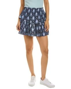 LoveShackFancy Budding Wreath Mini Skirt Women
