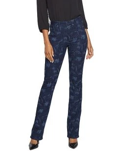 NYDJ Bishop Floral Slim Bootcut Women