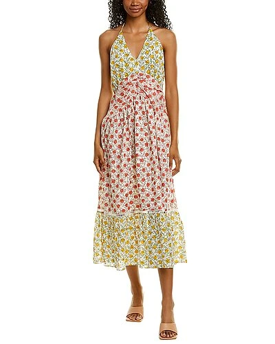 Ash & Eden Nuuly Halter Midi Dress Women