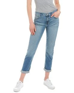 Hudson Jeans Talie Honey Bee Slim Boyfriend Crop Jean Women