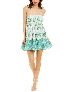 Celina Moon Babydoll Mini Dress Women