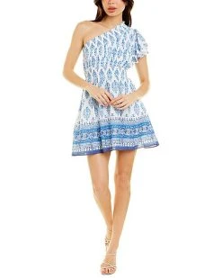 Celina Moon One-Shoulder Mini Dress Women