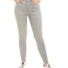 7 For All Mankind Chrome High-Rise Super Skinny Ankle Jean Women