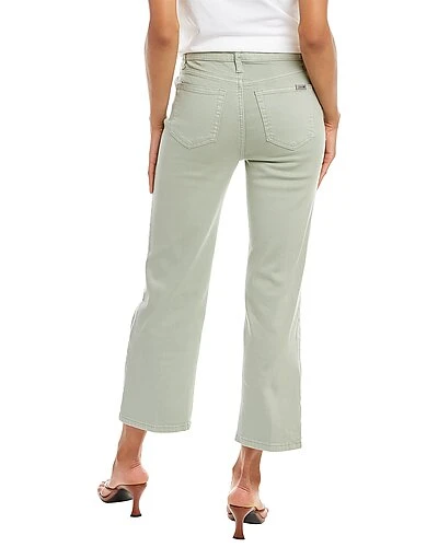 JOE'S Jeans Gloss Green High-Rise Wide Leg Jean Women - Image 2