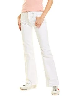 Isabel Marant Etoile Belvira White Bootcut Jean Women