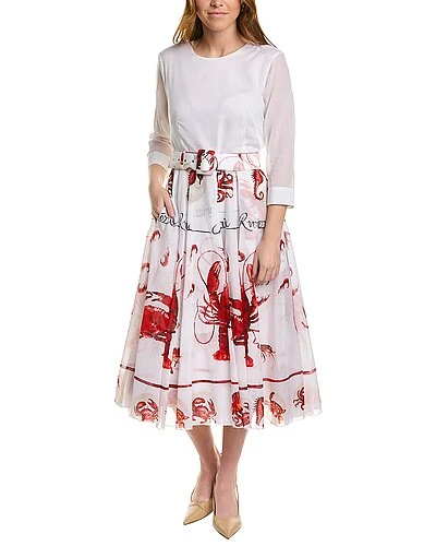 Samantha Sung Aster Midi Dress Women