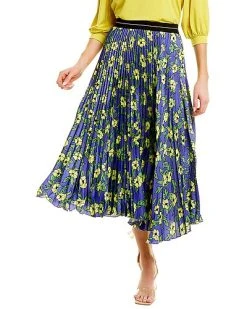 Beulah Pleated A-Line Dress Women