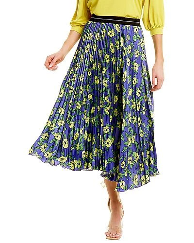Beulah Pleated A-Line Dress Women