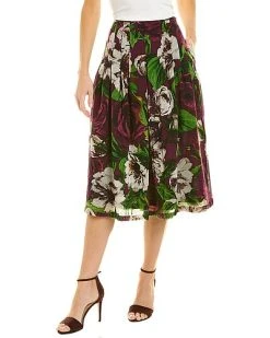 Samantha Sung Zelda Wool Skirt Women